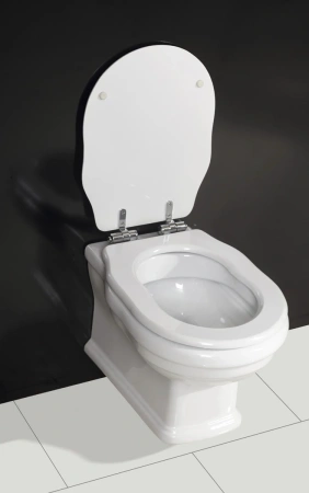 Унитаз подвесной BelBagno Boheme BB115CH безободковый, белый