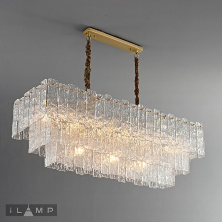 Подвесная люстра iLamp Manhattan P6315-1200 BR