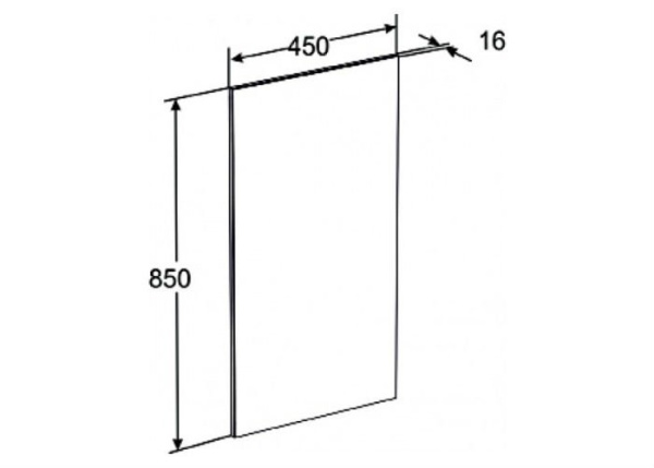 Зеркало Roca Gap ZRU9000090 со светильником