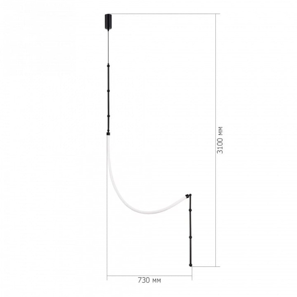 Подвесной светильник ST-Luce Strap SL6132.401.20