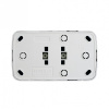 Розетка двойная без заземления Stekker Basic 50075