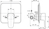 Смеситель для душа Ideal Standard CERAFINE MODEL D A7188AA