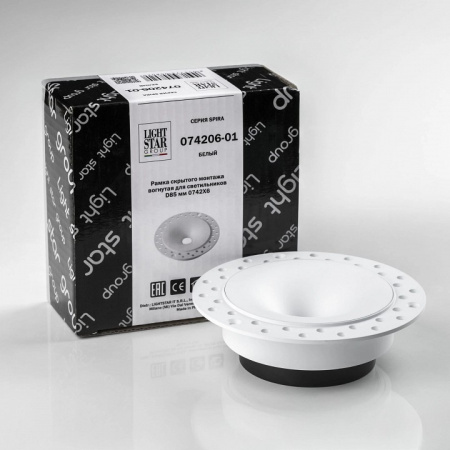 Рамка на 1 светильник Lightstar Spira 074206-01