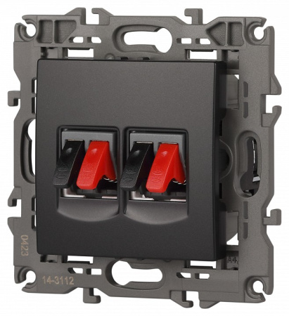 Розетка акустическая без рамки Эра Эра Elegance 14-3112-05