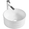Раковина-чаша CeramaLux W1532(78420) 41x41 см, накладная, белый