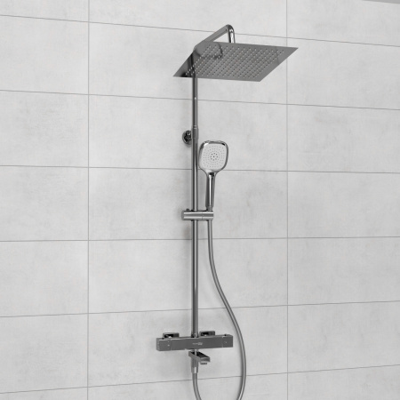 Душевая стойка WasserKRAFT A199.118.065.087.CH Thermo