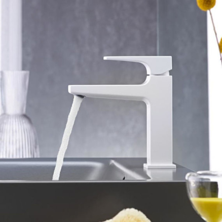 Смеситель для раковины hansgrohe Metropol 32507700 матовый белый