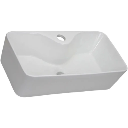 Раковина-чаша CeramaLux 7291-1 50x25 см, накладная, белый