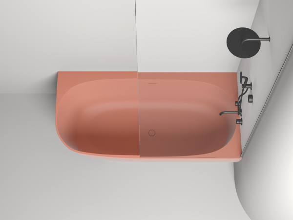 Ванна из искусственного камня Salini Sofia Corner Right 170x85 102524MF покраска по RAL полностью