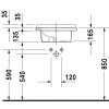 Раковина 48x46,5 см Duravit Starck 3 0303480022
