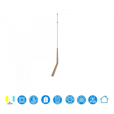 Подвесной светильник Mantra Boomerang 9356+9245 (1L)