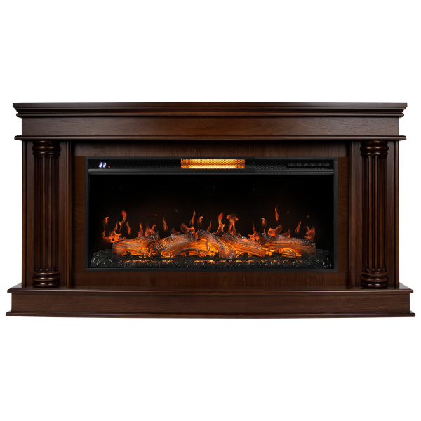 Каминокомплект: Очаг Royal Thermo Aurora RTFP/P-AR40LS, портал Olympia 42/40/36, канадский дуб