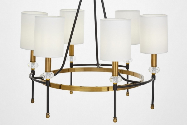 Люстра на штанге LUMINA DECO RODEZIO LDP 1229-6 MD