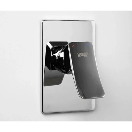 Гигиенический душ WasserKRAFT A010657 со смесителем, хром