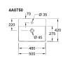 Раковина Villeroy&Boch Memento 2.0 50 4A0750R1