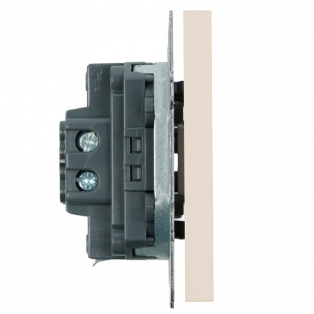 Переключатель перекрестный одноклавишный без рамки Stekker Эмили 49897