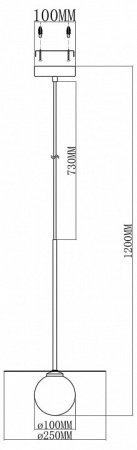 Подвесной светильник Moderli Scrumbel V11570-1P