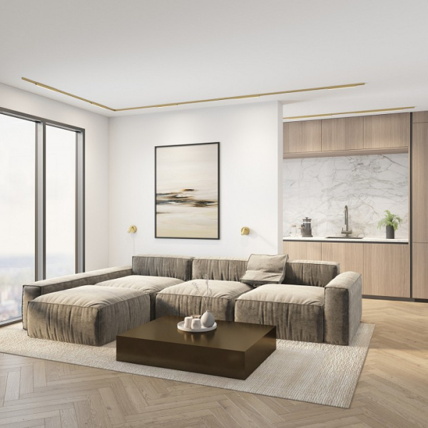 Накладной светильник Denkirs SHINE LINEAR DK5752-SB