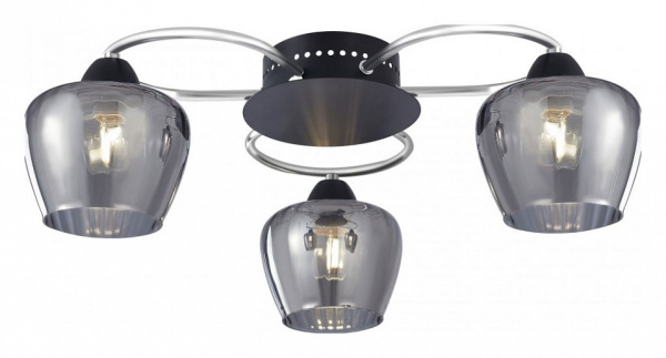 Потолочная люстра Arte Milano AMALFI-321508 321508/3 CR+BK