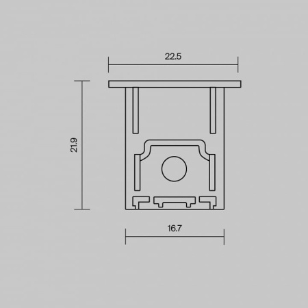 Заглушка для профиля Maytoni Led Strip  642051