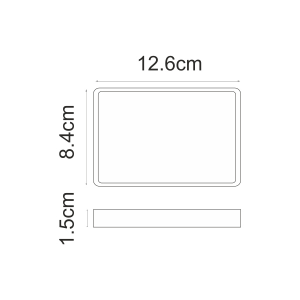 Мыльница WasserKRAFT K-691129 белый