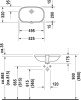 Раковина Duravit D-Code 338490000