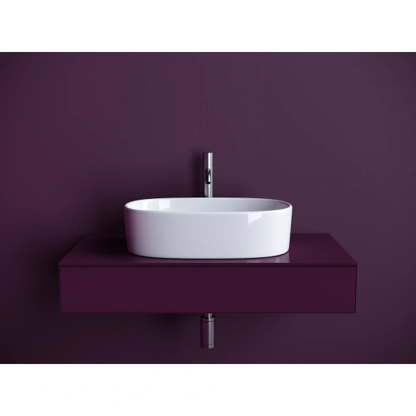 Раковина-чаша Ceramica Nova Element CN6075 56,1x35,9 см, накладная, белый