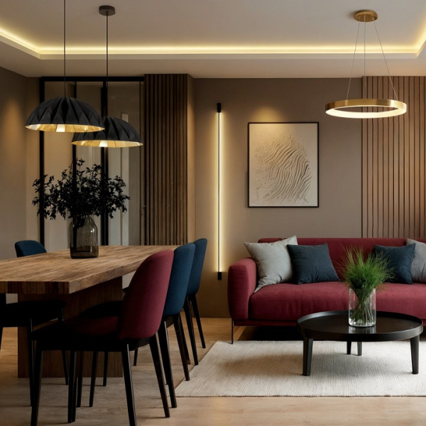 Подвесной светильник Denkirs RAYDIA DK6273-SG