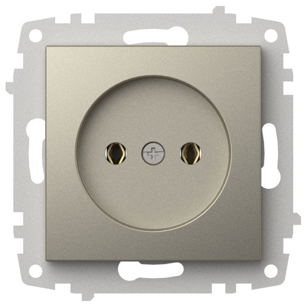 Розетка без заземления, без рамки Elbi Eleсtriс Zena Vega 609-011400-215