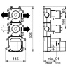 Смеситель Almar High Flow E176303 сталь