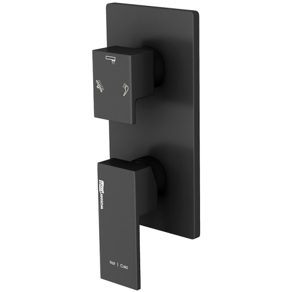 Душевой комплект WasserKRAFT Abens A16162 черный матовый