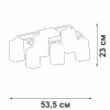 Потолочная люстра Vitaluce V3092 V3092-1/6PL