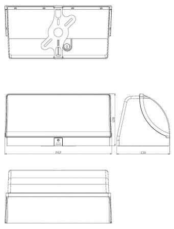 Накладной светильник Escada 30002LED 30002W/01LED WH