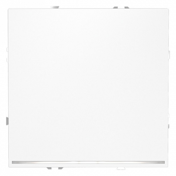 Выключатель одноклавишный с подсветкой без рамки Voltum S70 VLS010202