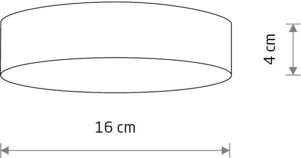 Накладной светильник Nowodvorski Lid Round Led 10407