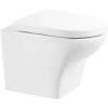 Унитаз подвесной BelBagno Kraft BB064CHR безободковый, белый