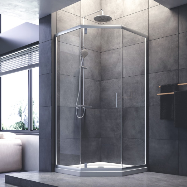 Душевой уголок AM.PM Gem W90G-405-090MT стекло прозрачное