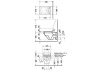 Подвесной унитаз Duravit DuraStyle 2537590000