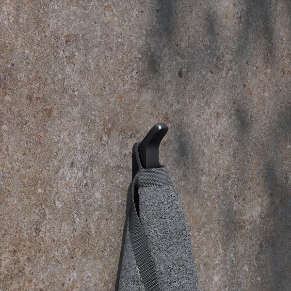 Крючок для ванной Keuco Aveno 14614370000 черный матовый