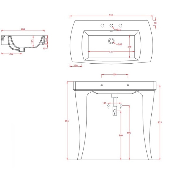 Раковина Artceram Jazz JZL001 01 00*1