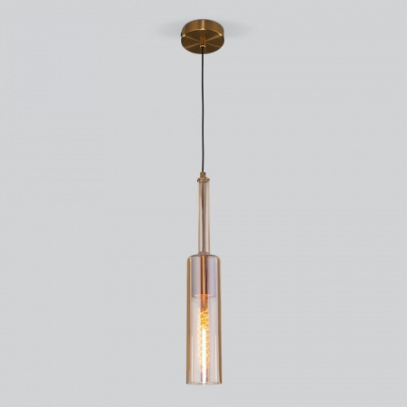 Подвесной светильник Eurosvet Graf 50226/1 янтарный