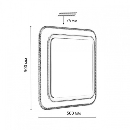 Накладной светильник Sonex Losy 7683/EL