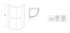 Душевой уголок Jacob Delafon Serenity E14R90-GA