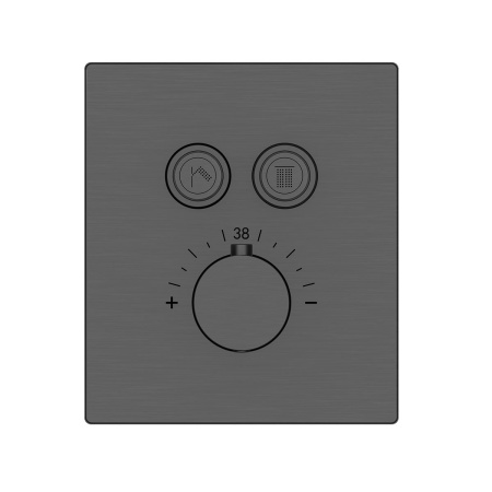 Душевой комплект Vincea VSFW-3I21T1RMB матовый черный