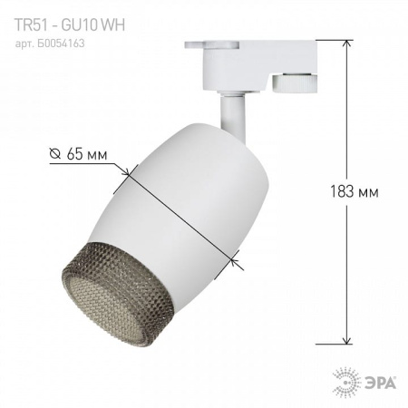 Светильник на штанге Эра  TR51 - GU10 WH