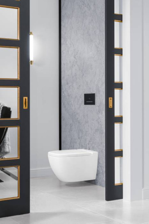 Клавиша смыва Villeroy&Boch ViConnect 922160RB черный глянцевый