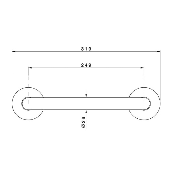 Поручень Nicolazzi Accessori Classica 61 5547SGF золото