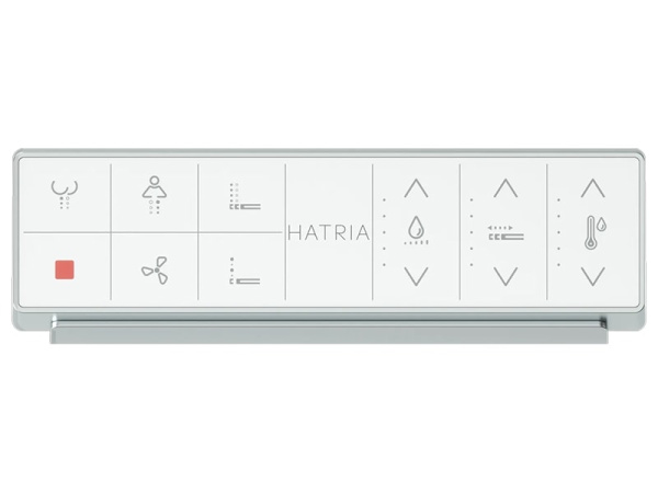 Приставной унитаз Hatria H-Smart Y9D401 с крышкой-биде