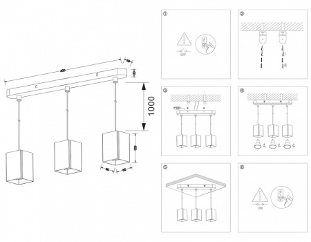 Подвесной светильник Ambrella Light TN TN5141