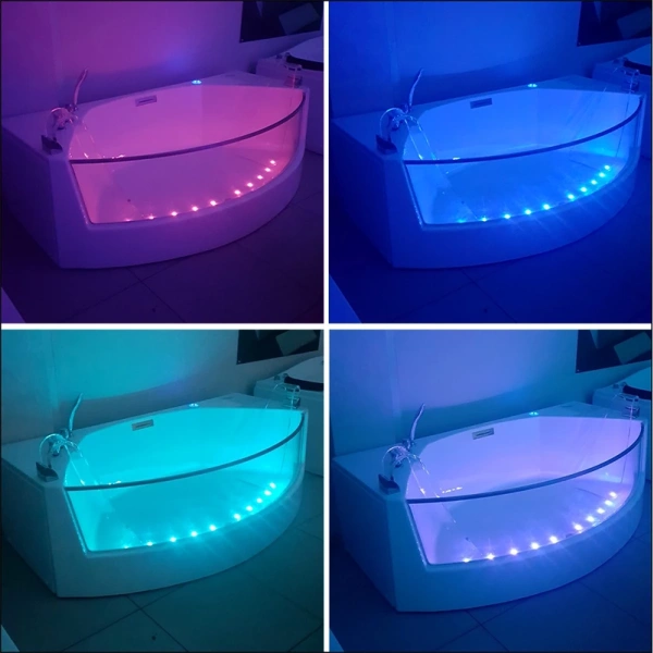 Акриловая гидромассажная ванна 200x105 см Gemy G9079